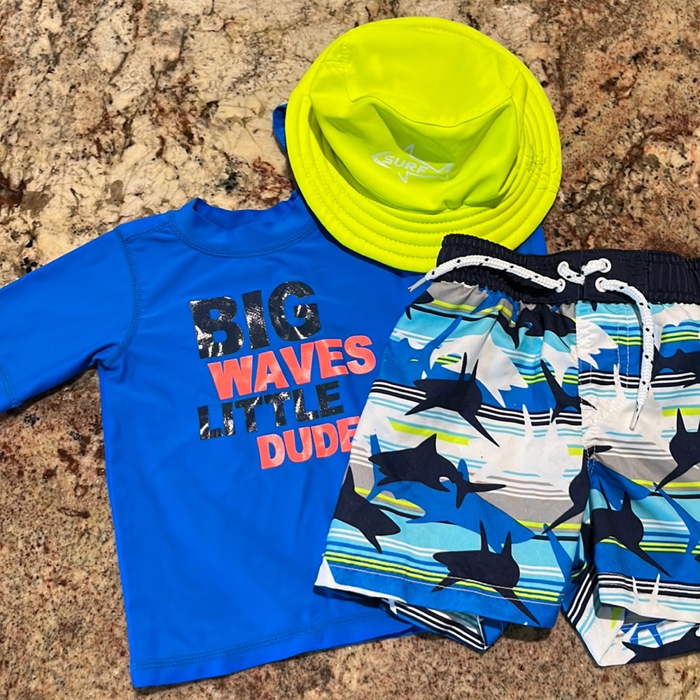 Infant swim suit set